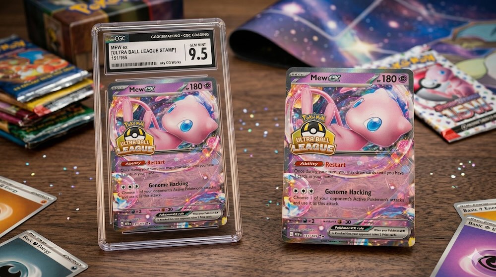 Mew Stamped Card